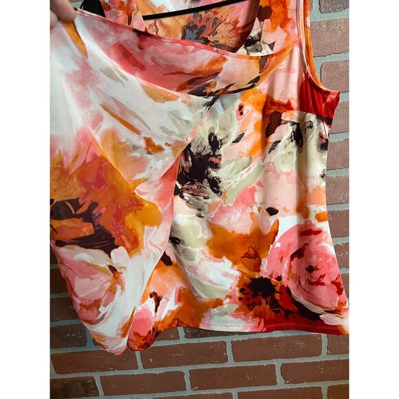 Dressbarn | Sleeveless Floral Blouse - Picture 5 of 6